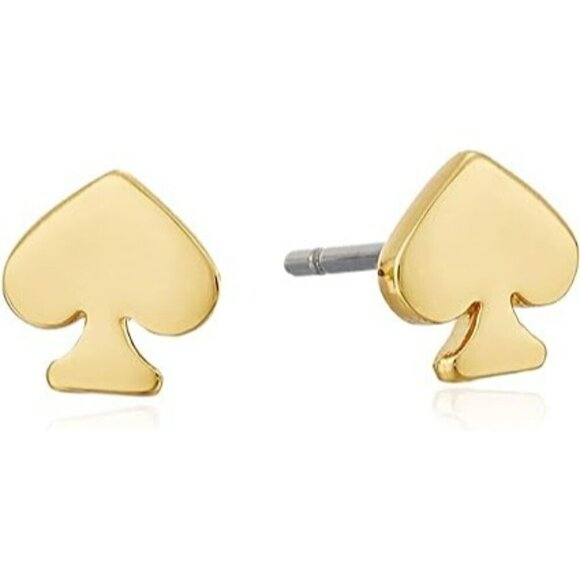Kate Spade New York Earrings Signature Spade Mini Studs NWT - Picture 1 of 7